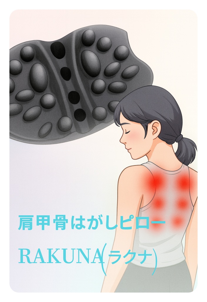 肩甲骨はがしピローRAKUNA(ラクナ)