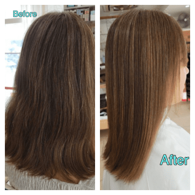 縮毛矯正クセストパー&CTFカラー