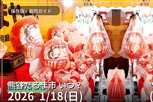 熊谷だるま市