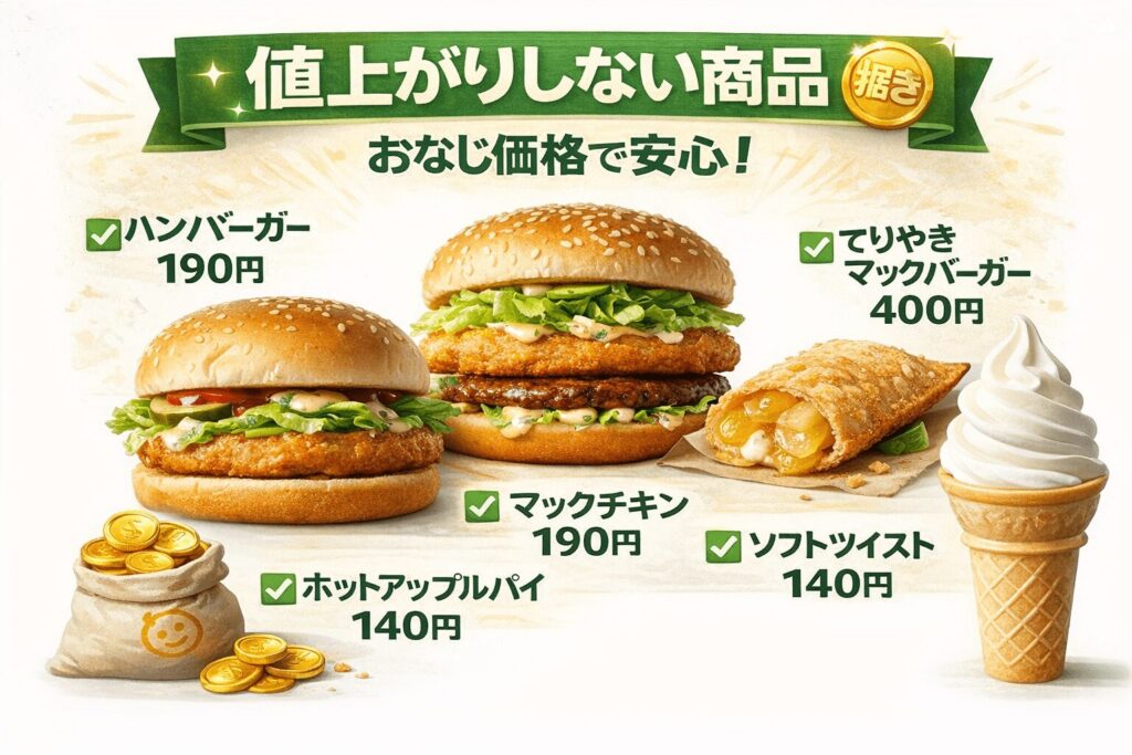 日本マクドナルドは、2月25日に約6割の商品について店頭価格を10~50円値上