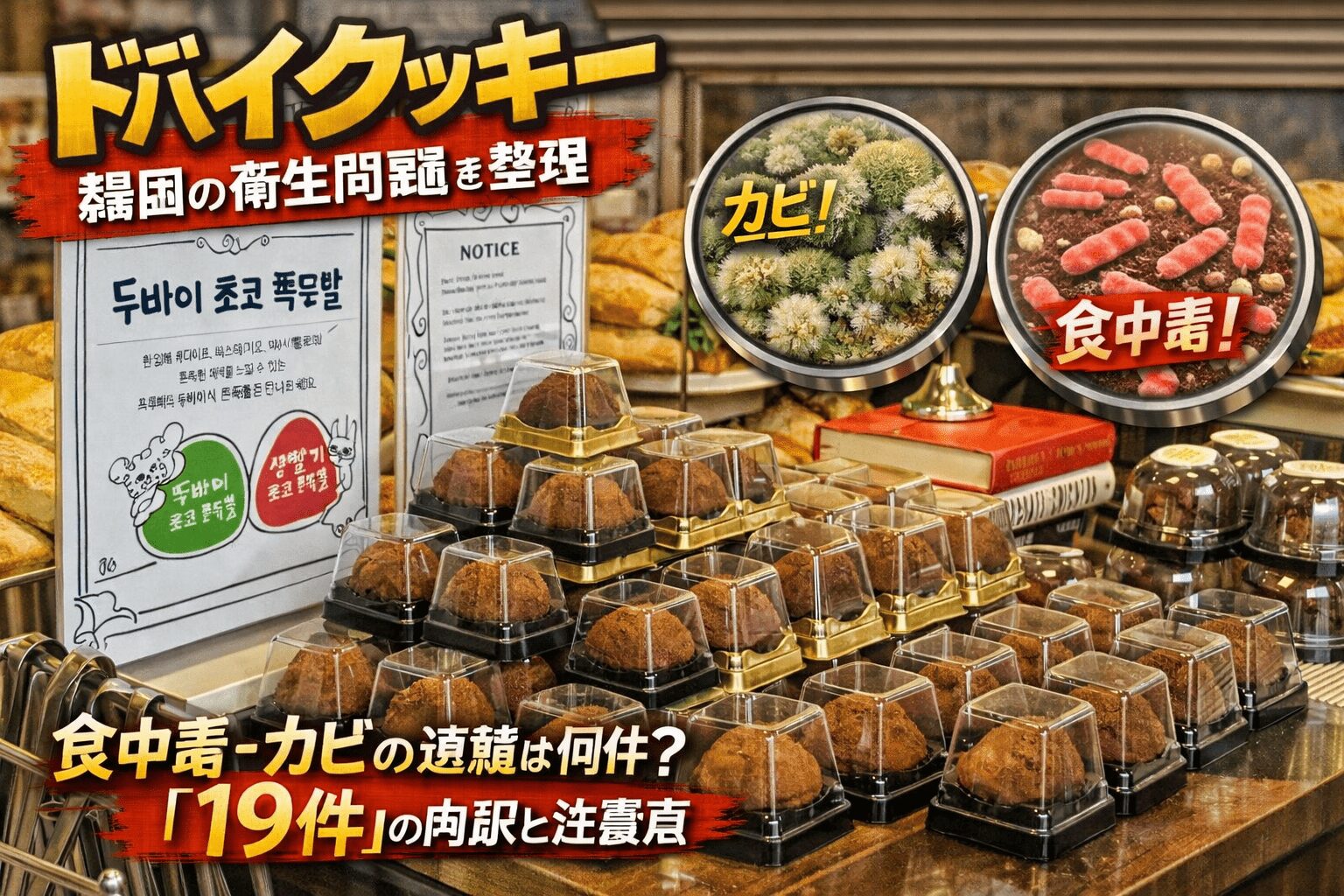 韓国でのドバイもちクッキーの人気ぶり、大ヒット