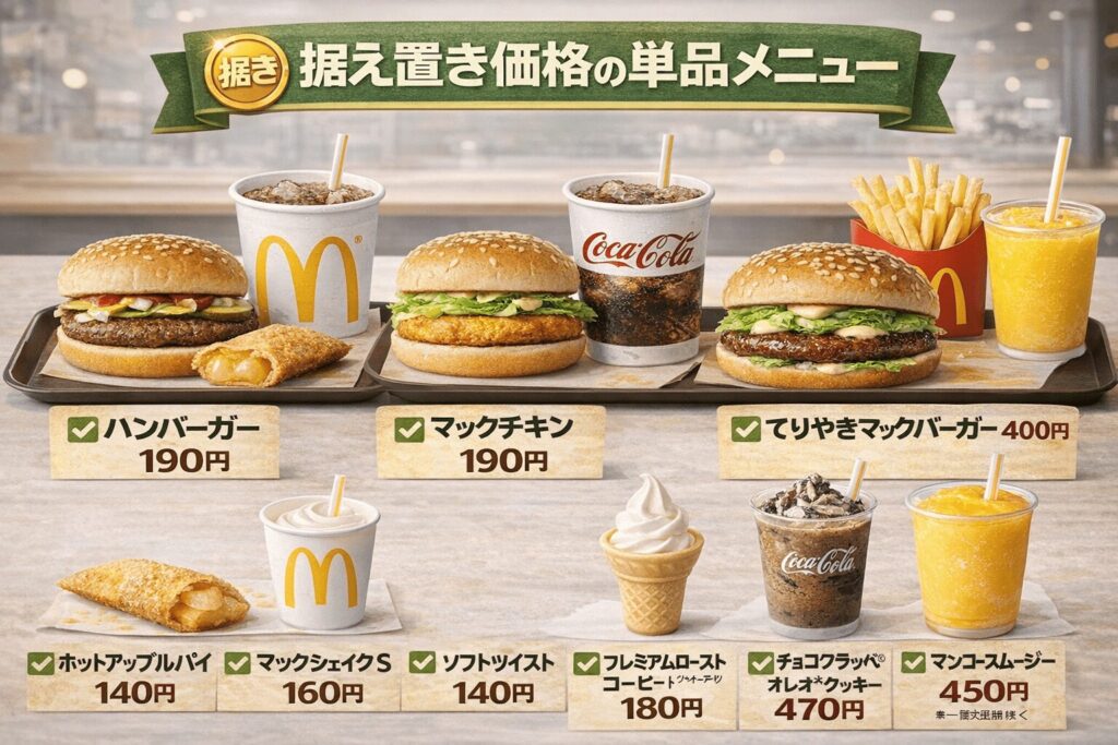 マック値上げ