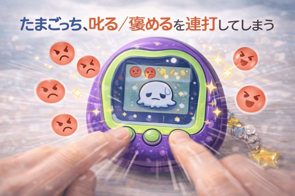 たまごっち しつけ方