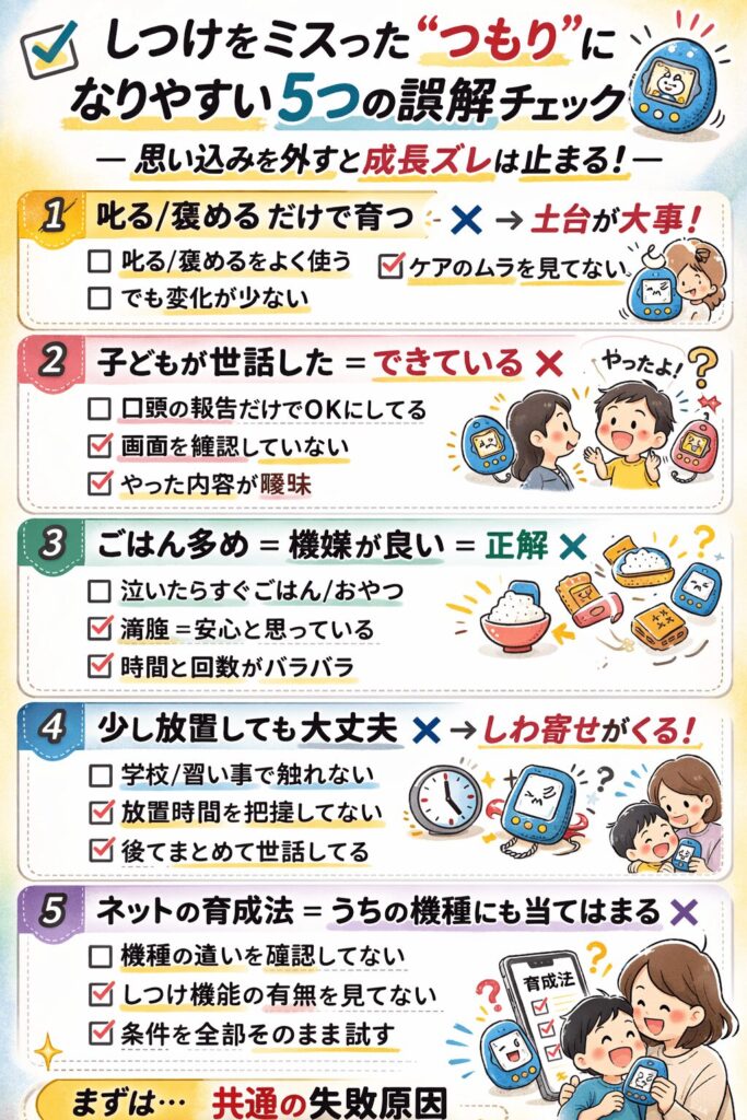 誤解5つチェックリスト