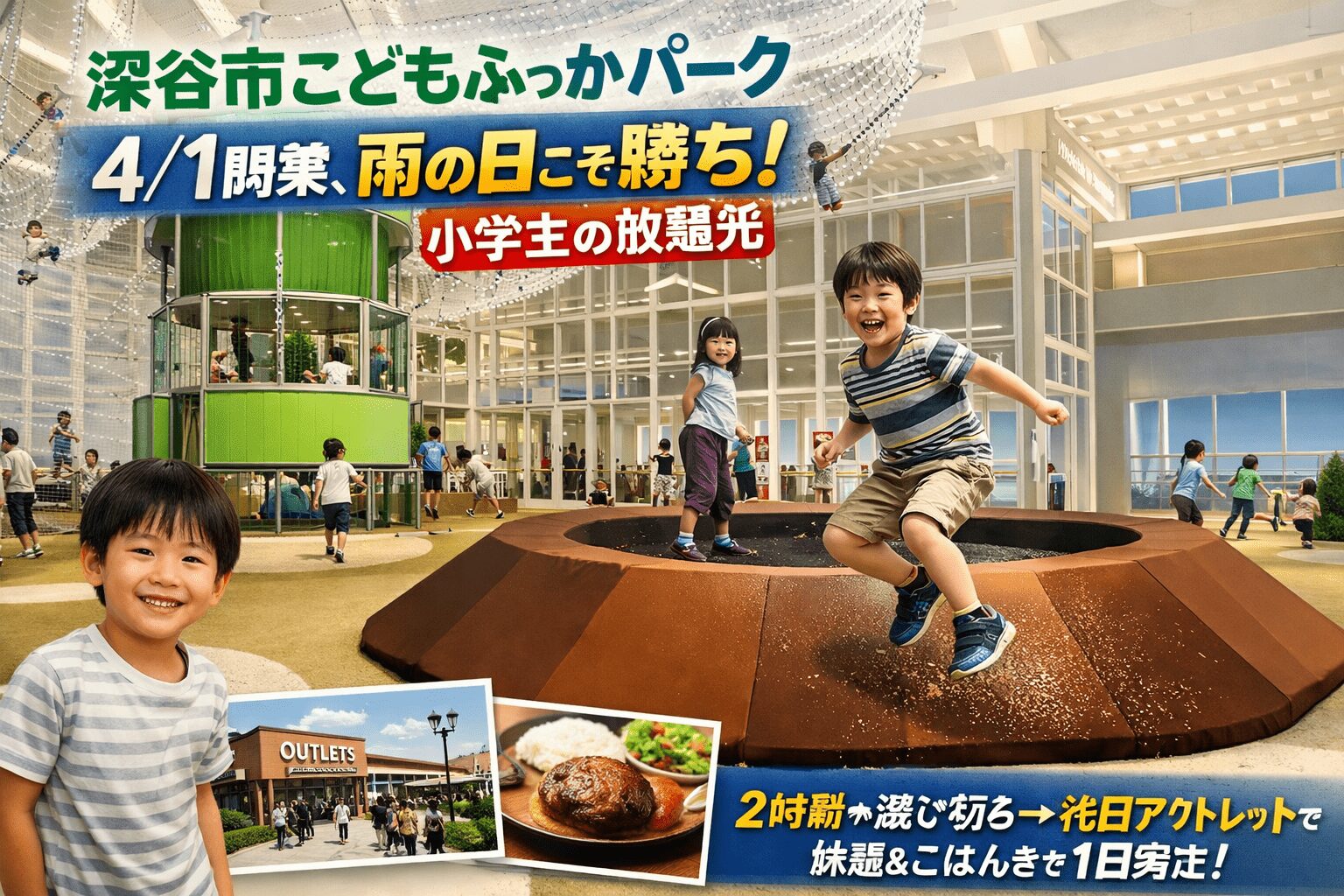 こどもふっかパーク開業