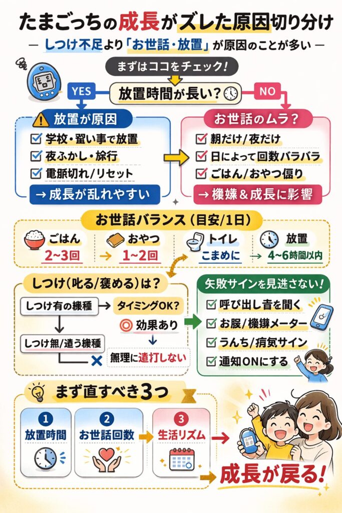 【2026年最新】たまごっちの成長