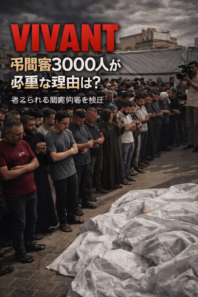 行田市VIVANTエキストラ3000人