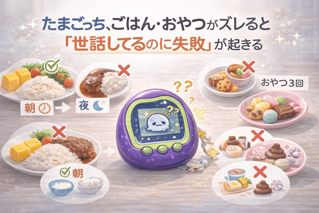 たまごっち しつけ方